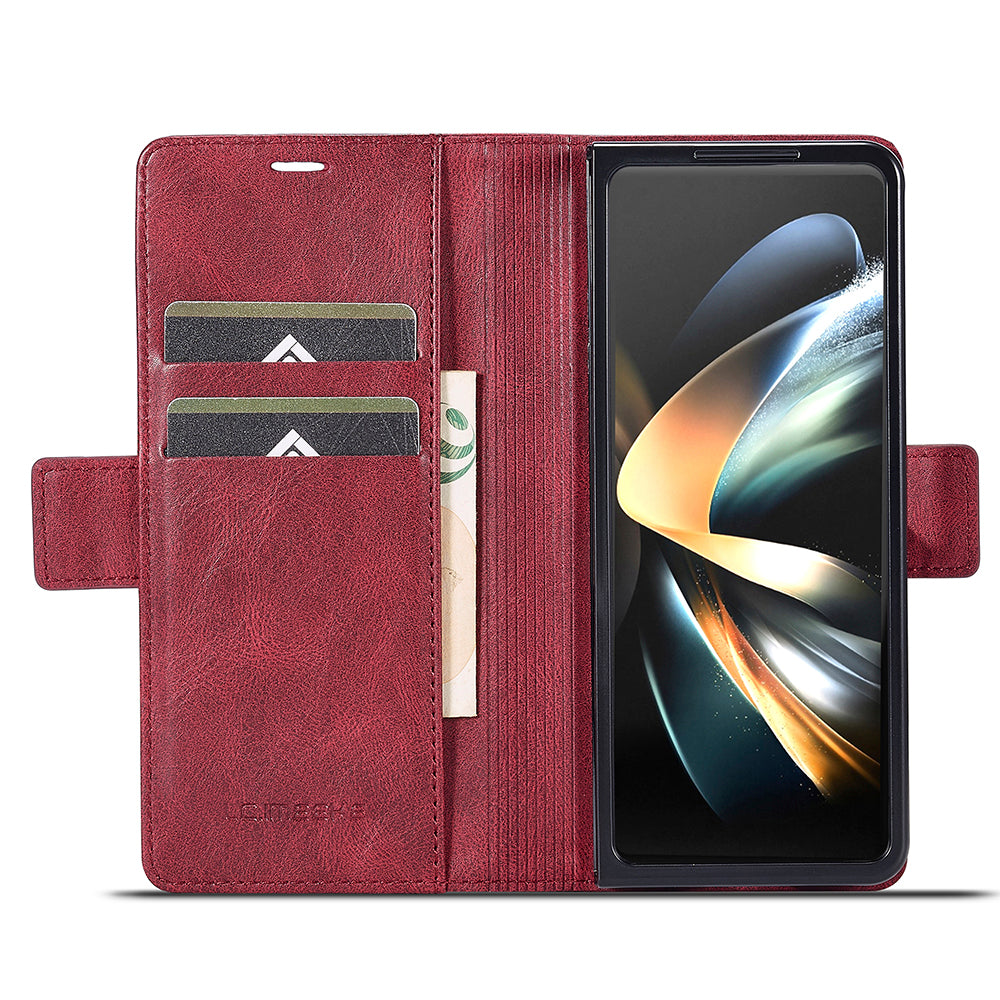 LC.IMEEKE Til Samsung Galaxy Z Fold5 5G RFID-blokerende telefontaske Pung PU-læderstativcover LC.IMEEKE Til Samsung Galaxy Z Fold5 5G RFID-blokerende telefontaske Pung PU-læderstativcover